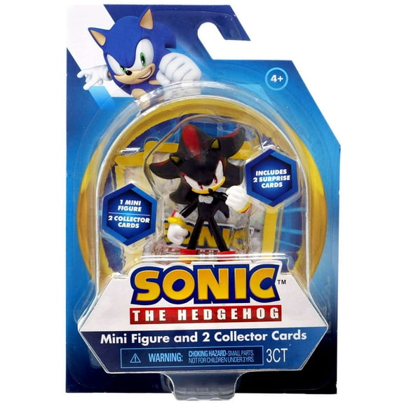 Forever Clever Collectible Shadow Action Figure, Sonic The Hedgehog