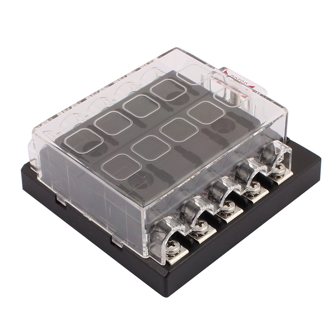 DC32V 10 Way Terminals Circuit ATC ATO Car SUV Auto Blade Fuse Box Block Holder - Walmart.com