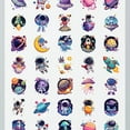 thumbnail image 4 of 35pcs-50pcs Cute Astronaut Stickers Space Stationery Stickers Planet Kids Stickers for Laptops Suitcases Phones, 4 of 9