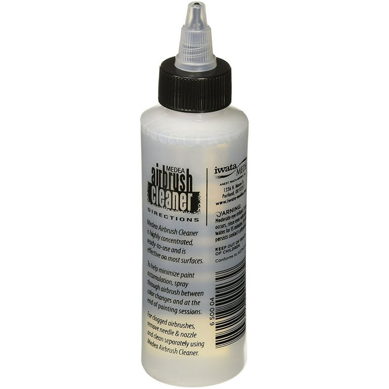 Airbrush Cleaner (16-oz Per Bottle), Made in The USA | Multi-Purpose  Airbrush Cleaning Kit – Compatible with Acrylics, Watercolors, Inks, Dyes &  More