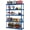 Blue 48" x 18" x 71", variant on Garage Storage Shelves, 5-Tier Adjustable Metal Shelving Unit, 30" x 12" x 60", 2000 lb Capacity