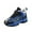 Blue, variant on TIREOW Kids Boys Hiking Sneakers Running Walking Trainers Snow Shoes Non Slip Warm Fleece Lined Fall Winter Warm Outdoor Anti-Slip Athletic Shoes Climbing Sneaker