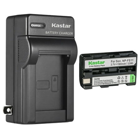 Kastar 1-Pack Battery and AC Wall Charger Replacement for Sony DSC-F55 DSC-F55V DSC-P1 DSC-P20 DSC-P30 DSC-P50 Cameras
