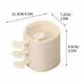 thumbnail image 5 of Easy Demolding Ice Cube Tray with Quick Water Injection, Leak-Proof Silicone Mold for Refrigerator, Space Saving Round Design for Soda Coffee Tea, Perfect Gift for Home Kitchen, 5 of 5