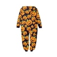 thumbnail image 4 of Halloween Pajamas Long Sleeved Zippered Family Matching Jumpsuit Romper Family Halloween Costumes Family Pajamas Matching Pjs, 4 of 4
