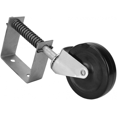 thumbnail image 4 of Rueda de goma para puerta de 4", rueda giratoria con resorte, rueda resistente, rueda giratoria de transporte industrial para puerta con capacidad de carga de 220 lb/100 kg, 4 of 5