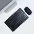 thumbnail image 3 of -Slim Keycap KeyCap Wireless Bluetooth Recargable para Tabletas de Negro con ratón Baoblaze Teclado bluetooth, 3 of 4