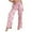 03#-Pink, variant on FAZVAOO Pajama Pants for Women,Cotton Hearts Printed Elastic Waist Pants with Pockets,Size S-3XL