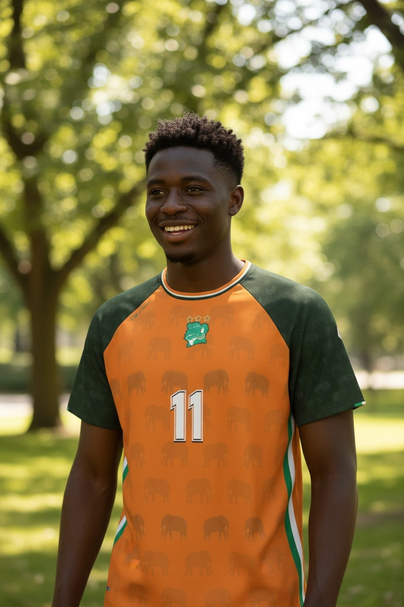 Ivory Coast soccer jersey M (Maillot de la cote d'ivoire) AVAILABLE (S;M;L;XL;XXL)