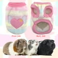 thumbnail image 2 of Vehomy 4 Pieces Bunny Clothes for Rabbits- Small Animal Guinea Pig Warm Vest Clothes Costume Soft T-Shirt for Kitten Ferret Chihuahua Puppy Mini Dog and Small Animals XXS, 2 of 6