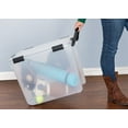 thumbnail image 3 of IRIS 103 Qt  Storage Box, Clear, 3 of 8