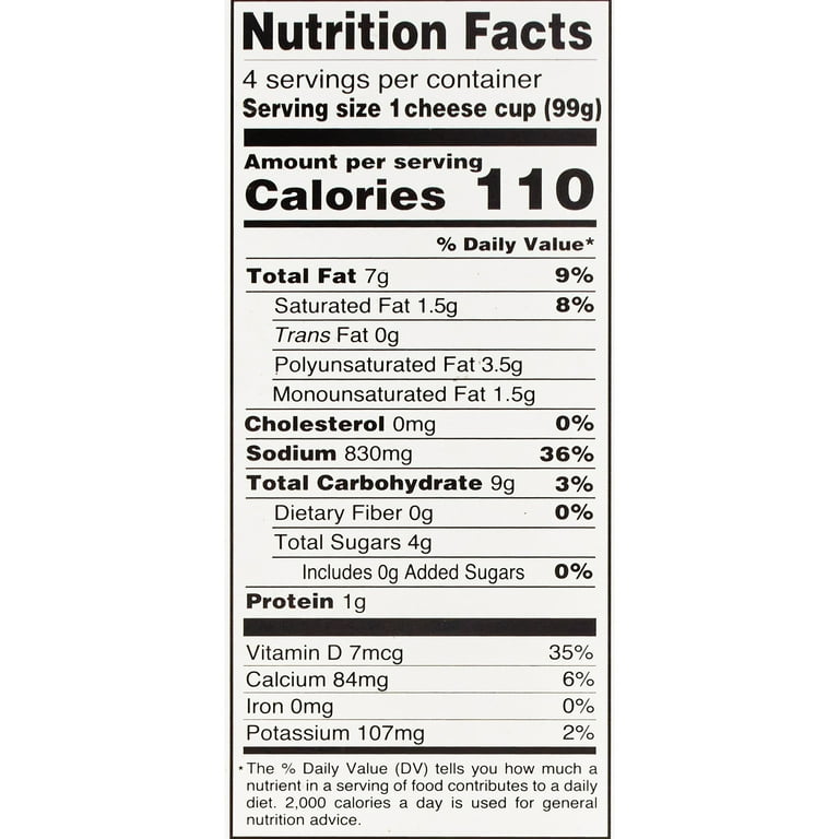 Ricos® Nacho Cheese Sauce 3.5oz Cup, 4 Count, Shelf-Stable