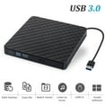 thumbnail image 4 of USB3.0 External Optical Drive DVD Burner Recorder CD Player Support One-key Recording Wide Application Black, 4 of 8