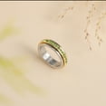 thumbnail image 4 of Muses Art Design Fidget Rings, Anxiety Rings, Spinner Rings, Band Rings with Birthstone, Stainless Steel, Women and Men, Meditation Rings, Thumb Rings, Stress Relieving and Anxiety Reducing, 4 of 7