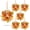 Autumn, variant on 2 Pcs 24" Artificial White Rose Teardrop Wreaths Swag Spring Summer Flower Berries Swags Wreath White Floral Hanging Wreaths for Kitchen Cabinet Doors Window Wall Wedding Party Home Decor