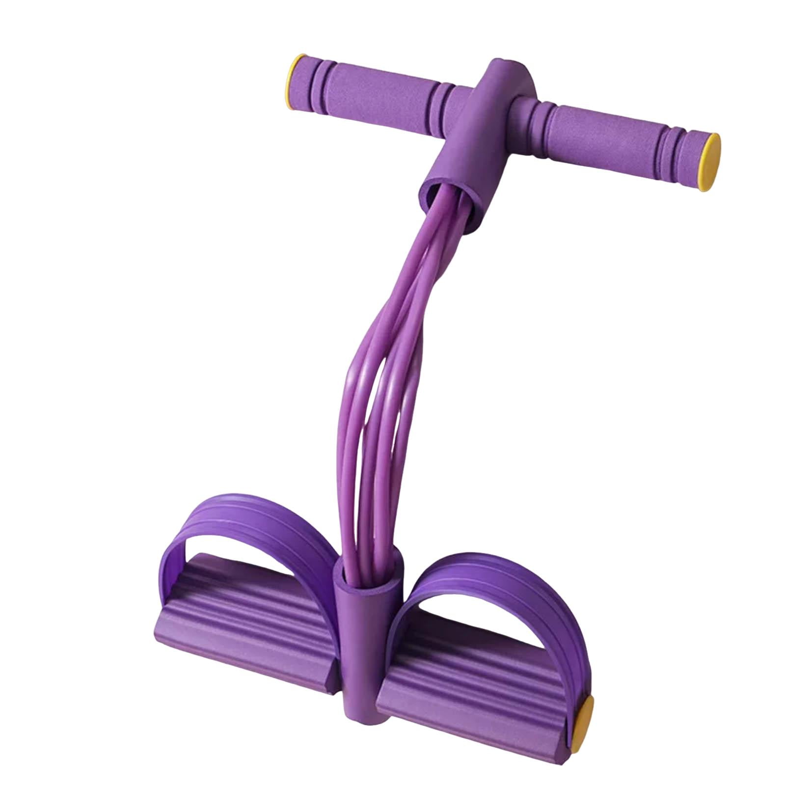 Bande De Résistance à Pédales Avec Poignées – 54 Kg, Corps Complet, Jambes/bras/abdos, Fitness à La Maison