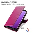 thumbnail image 2 of Funda para FOXDOCK Samsung Galaxy S9 Plus– Cuero Premium, 3 ranuras para tarjetas, Protección contra impactos, 2 of 5