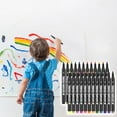thumbnail image 6 of Mrzvby Holiday Toys and Gifts for Children 24 - Color DIY Washable Waterproof Fabric Markers For T - Shirt Doodling Fabric Painting - Non - Fading For Handmade 100ml, 6 of 10