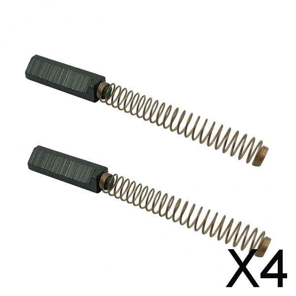 de Cepillos de Carbón para Mezcladora de Pie - Modelos Compatibles W10380496 y W10260958 , Plateado, 4 unidades 4 piezas