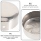 thumbnail image 3 of BESTYASH 2Ud Tapones Para Patas De Muebles Y En Inoxidable Con Acabado Resistente Y Decorativo, 3 of 6