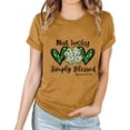 thumbnail image 2 of Haut de la Saint-Patrick pour Femmes à Manches Courtes avec Imprimé Graphique et Col Rond pour la Saint-Patrick, 2 of 7