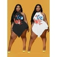 thumbnail image 3 of HOTGIRL Womens Plus Size Jumpsuits Rompers Casual Outfit Shorts Skirts for Club Party Beach, 3 of 4