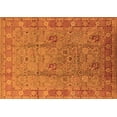 thumbnail image 1 of Ahgly Company Indoor Rectangle Oriental Orange Industrial Area Rugs, 2' x 3', 1 of 4