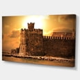 thumbnail image 2 of Old Castle at Sunset - Landscape Canvas Art Print, 2 of 3