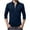 Blue, variant on Shirts for Men Long Sleeve Lapel Button Striped Loose Casual Long Sleeved Shirt