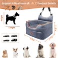 thumbnail image 3 of Asiento de coche para perros EUHAMS, asiento elevador de espuma viscoelástica para perros pequeños, 3 of 7