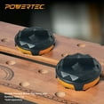 thumbnail image 2 of POWERTEC 4 Pack Finishing Bridges - Fits Bench Dog Stops Puck - Non-Marring, Support for Painting, Staining & Finishing (72144N), 2 of 7