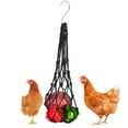 thumbnail image 4 of Chicken Hanging Feeder,  Bearing Capacity Easy Put In Poultry Feeding Net Bag Conducive Growth Easy Clean  For Poultry Feeding Black, 4 of 8