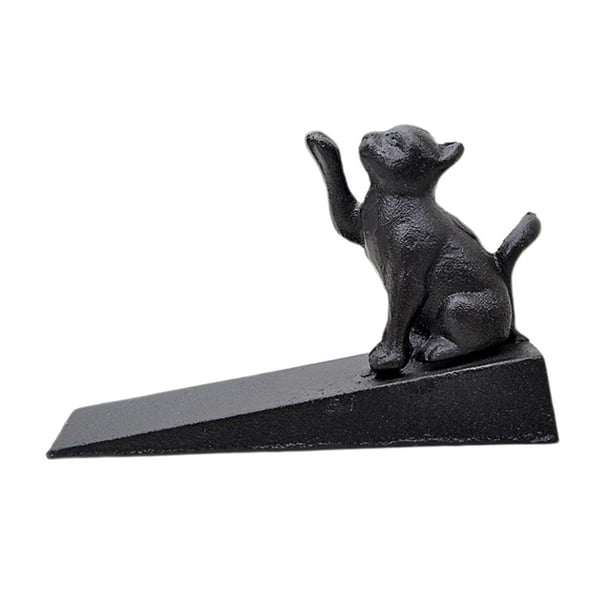 Tope de puerta con base de goma antideslizante, anticolisión, decoración Cat_2