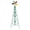 Green, variant on 6.2FT Red Metal Garden Windmill Decor with 4 Rotatable Blades, 4-Leg Stand & Storage Shelf, Weather Resistant Iron Yard Ornament for Patio Lawn