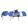 thumbnail image 5 of Ostrich 3-N-1 Altitude Outdoor Lounge Reclining 16" Tall Chair, Blue (3 Pack), 5 of 5