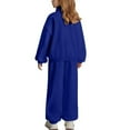 thumbnail image 4 of Cethrio Girls Outfit Sets, Casual 2 Piece Zipper Long Sleeve Sweatshirts and Sweatpants Sets Blue Size 12, 4 of 7