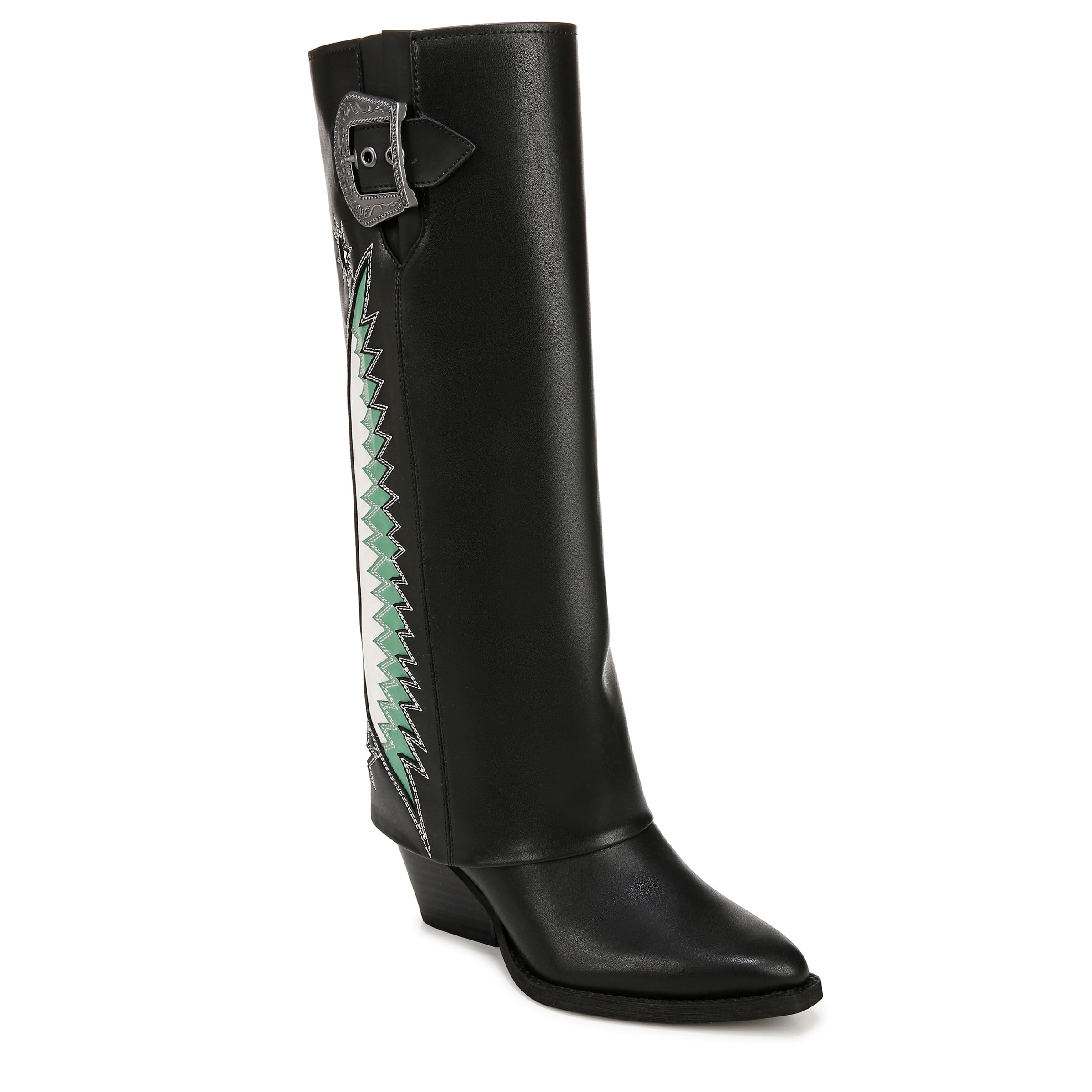 Zodiac Womens Rowena-Wings Zip Tall Western Boots