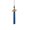 Black / Blue, variant on Kindergarten Graduation Tassel - 2019 - Gold Charm - 2 Color, Blue / Light Blue