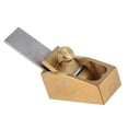 thumbnail image 1 of Flat Bottom Woodworking Plane Cutter Brass Luthier Tool for Violin Viola Cello Wooden Instrument, 1 of 4