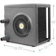 thumbnail image 3 of XtremepowerUS Pool Heat Pump 14,800 BTU for Above Ground Pool & Spa, Energy Efficient, 115V, 3 of 8