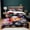 Color5, variant on 3pcs Bedding Duvet Cover Set for Kids Ultra Soft Duvet Cover Set Demon Anime Slayer Comforter Set Double Size