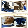 thumbnail image 2 of Pawsse Dog Throw Blanket, Pet Blanket, Puppy Cat Dog Fleece Blanket Cushion Mat for Puppy Cat Small Animals, Black, 60"" X 50"", 2 of 7