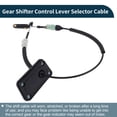 thumbnail image 7 of Unique Bargains Manual Transmission Gear Shifter Cable for Ram ProMaster 1500 2500 3500 2014-2021 Manual No.68166623AC/68166623AB Trans Gear Shift Control Lever Cable, 7 of 7