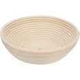 thumbnail image 1 of Juego de cestas de fermentación para pan Banneton redondas de ratán, cuenco artesanal para masa madre Brotform para dar forma a panes artesanales, elevador de masa de caña natural, 1 of 4