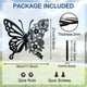 thumbnail image 5 of Estacas decorativas de metal con forma de mariposa para jardín, estatuas de mariposas para jardín al aire libre, siluetas bohemias, estacas de mariposa de metal, estatuas de mariposas para jardín., 5 of 9