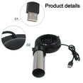 thumbnail image 4 of Portable USB BBQ Blower Handheld Adjustable Speed ​​Wood Fire Stove BBQ Fan, 4 of 9