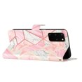 thumbnail image 2 of Nalacover Wallet Case for Samsung Galaxy S20 with Painting Pattern PU Leather Magnetic Kickstand Flip Folio Cover, Card Slots Holder Soft Silicone Shockproof Protective Case, Pink Marble, 2 of 8