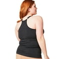 thumbnail image 3 of Sugar Candy Women's Fuller Bust Seamless Lounge Tank (for G-L US / F-HH UK cups), Charcoal, X-Small, 3 of 7