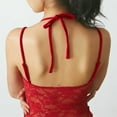 thumbnail image 3 of Women Lace Trim Top LowCut Spaghetti Strap Camisoles Square Neck Backless Crop Tops Going Out Tank Top Sports Bra Top Pack plus Size Silk Camisole for Women Girls Bra Camisole for Women Camisole for, 3 of 6
