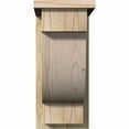 thumbnail image 2 of 8"W x 14"D x 18"H Alpine Rough Sawn Corbel w/Backplate, Douglas Fir, 2 of 9